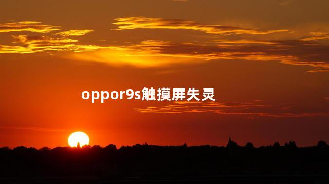 oppor9s触摸屏失灵