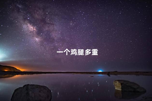 一个鸡腿多重