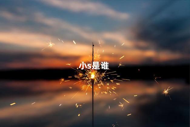 小s是谁